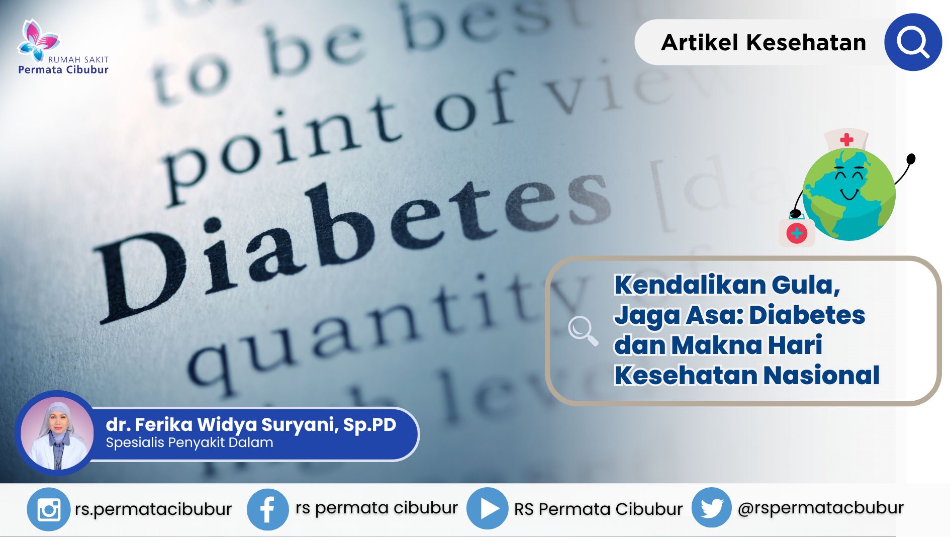 Kendalikan Gula, Jaga Asa: Diabetes dan Makna Hari Kesehatan Nasional image