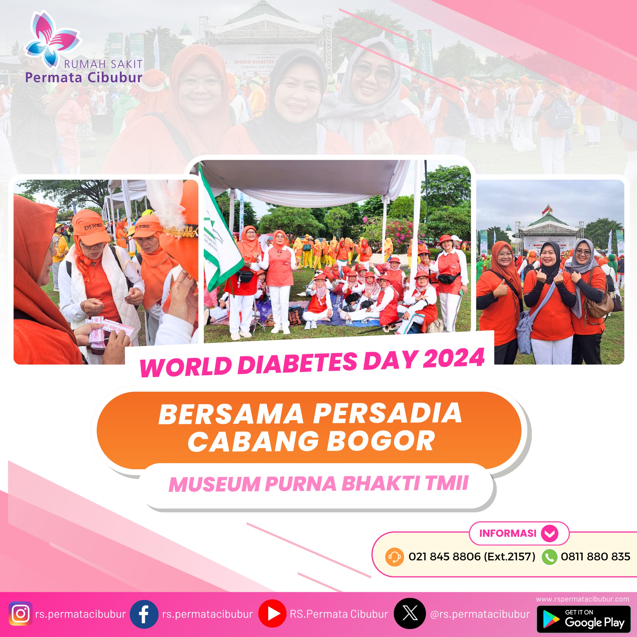 World Diabetes Day 2024 bersama PERSADIA cabang Bogor image