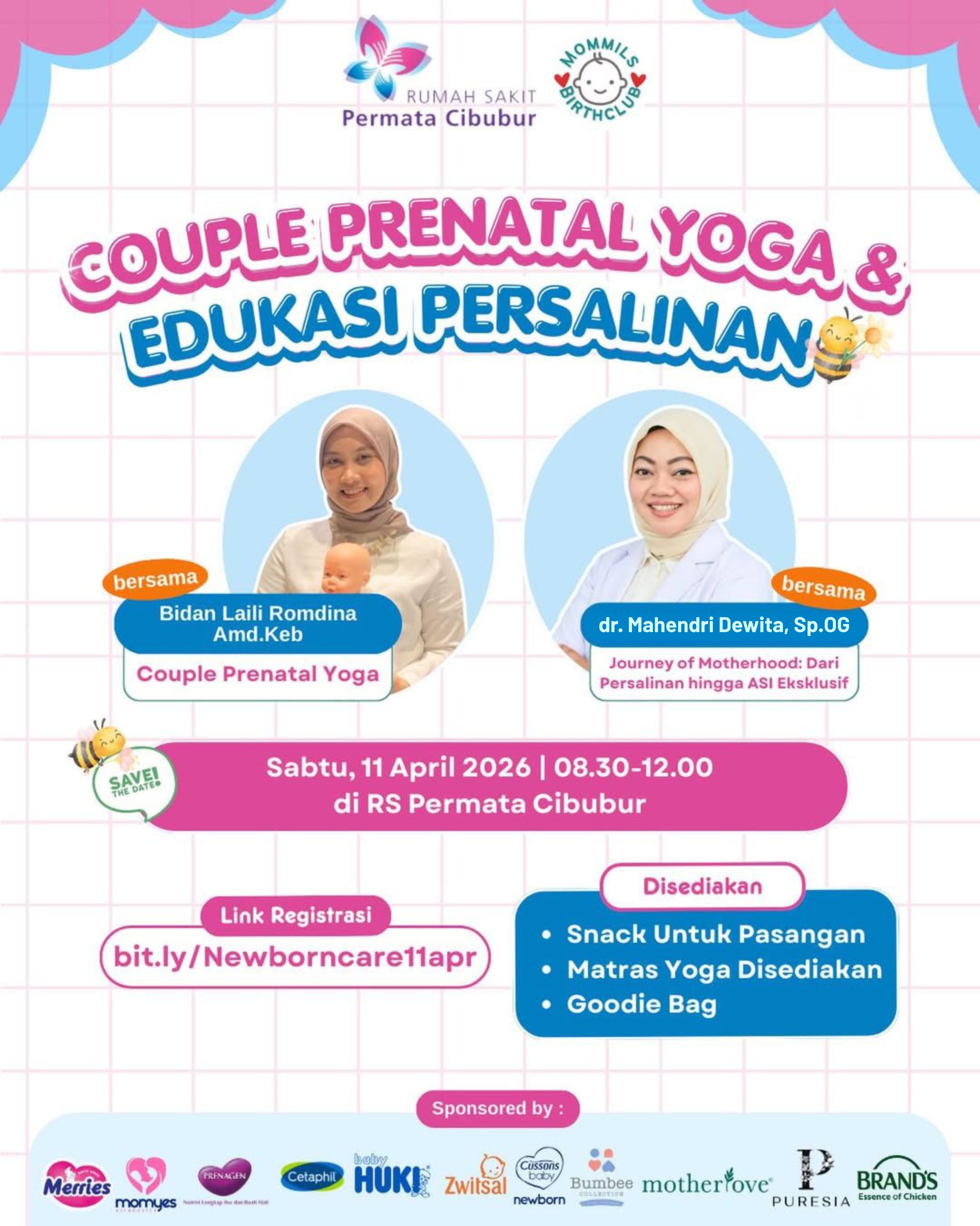 Couple Prenatal Yoga dan Edukasi Persalinan image